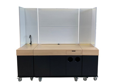 Kassettenmöbel gefaltetet Metallteile Wetterfest für den Outdoorbereich