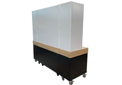 Kassettenmöbel gefaltetet Metallteile Wetterfest für den Outdoorbereich