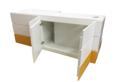 Messetheke Podest Prsenter