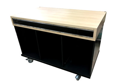 Alurahmen mit Rollen Outdoortische Outdoormbel Gartenkchen 